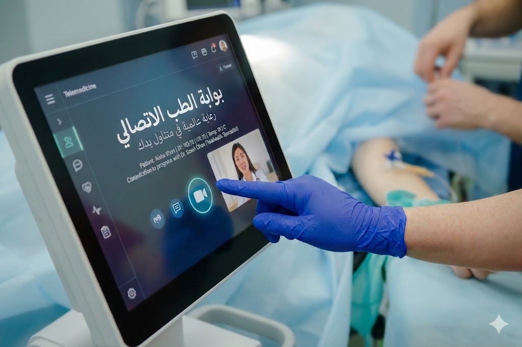 خدمات الرعاية عن بعد و الطب الاتصالي